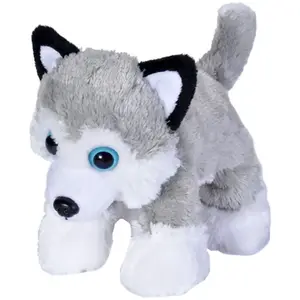 Comparateur de prix : Wild Republic - 18085 - Peluche - Hug'ems - Chien Husky - 18 cm