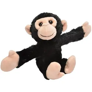 Wild Republic Huggers 19562 Bracelet en peluche pour enfants, cadeau pour enfants, jouet en peluche chimpanzé 20 cm pas cher
