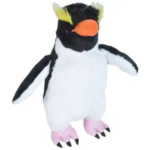 Wild Republic Peluche Gorfou Sauteur Cuddlekins, Jouets, 30cm pas cher