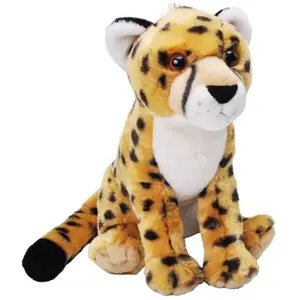 Wild Republic Cuddlekins Guépardo Adulte Animaux en Peluche 30 cm Cadeau Nouveau-né Peluche Jouet en Peluche Peluche pour Filles Remplissage avec Bouteilles Recyclées pas cher