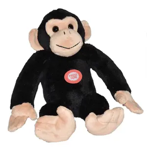 Wild Republic Chimpansee aap - 20 cm - pluche knuffel - apen - knuffeldieren pas cher
