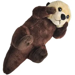 Wild Republic peluche loutre de mer 20 cm en peluche marron pas cher