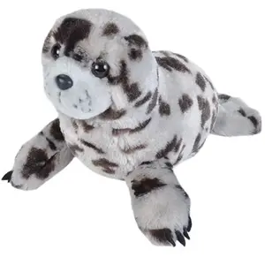 Wild Republic Peluche Phoque commun, Cuddlekins doudouier, Cadeaux pour Enfants, 30 cm, 22482, Multicolore pas cher