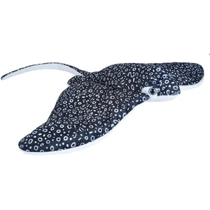 Comparateur de prix : Wild Republic pluche zwarte adelaarsrog knuffel - 35 cm - roggen dieren knuffels