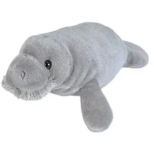 Cuddlekins Mini Manatee Stuffed Animal, 8 Inches pas cher