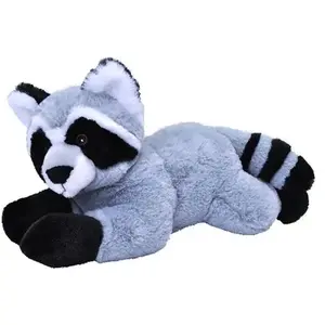 Wild Republic raton laveur en peluche Ecokins Mini junior 20 cm gris p... pas cher