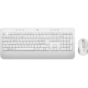 Logitech Signature MK650 Combo for Business - Ensemble clavier et souris - sans fil - Bluetooth LE - QWERTY - Espagnol - blanc cassé