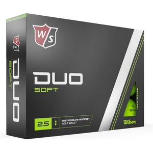 Balles de Golf - Wilson - Duo Soft - Couleur Verte - Mixte - Vitesse AmélioréeVendu parbol