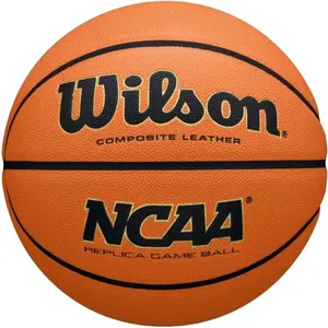 WILSON Ballon NCAA Evo Nxt Replica - orange/noir - Taille 7 pas cher
