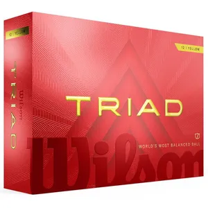 Comparateur de prix : Wilson Staff Triad 3-delig Golfballen Geel