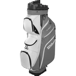 Wilson Staff I-Lock Golftas - Cartbag - Grijs Wit Zwart pas cher