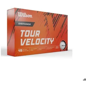 Wilson Tour Velocity Distance Golfballen 2024 - Wit - 15 Stuks pas cher