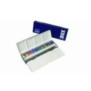 Boîte d'aquarelle 12 demi-godets - WINSOR & NEWTON - Cotman - BleuVendu parbol