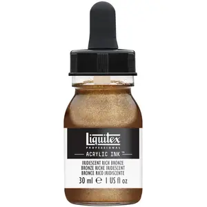 Liquitex Encre acrylique bronze riche iridescent 30ml In  pas cher
