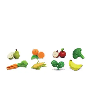 Safari jeu de rôle Fruits & légumes Toob junior 8 pièces pas cher