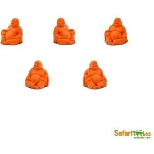 Safari Lucky Mini's/ geluksmini's Boeddhas 10 stuks (ca 1-2 cm) pas cher