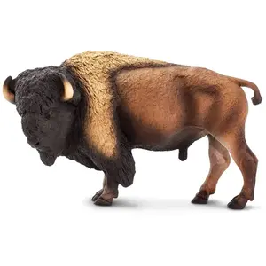 Safari 100138 Wildlife Merveilles Bison Miniature pas cher