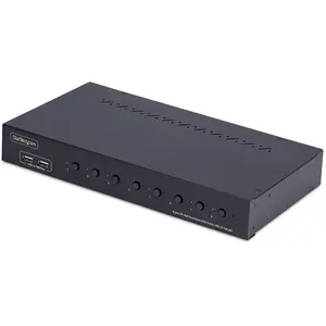 StarTech.com StarTech 8-Port Displayport Kvm Switch, Commutateur KVM, Noir pas cher