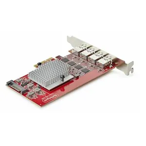StarTech.com StarTech 4-PORT USB-A 10GBPS PCIE CARD. NMS NS INT, Contrôleur SATA pas cher
