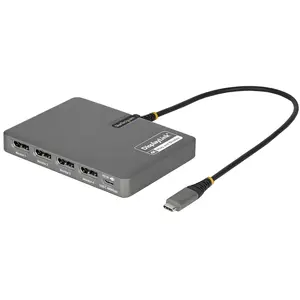 StarTech.com StarTech USB-C To Quad DP Adapter Adapter 4k 60hz Display... pas cher