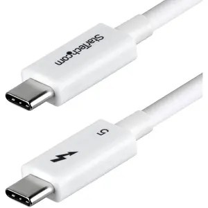 StarTech.com Câble USB-C Thunderbolt 5 Blanc - 1 m pas cher