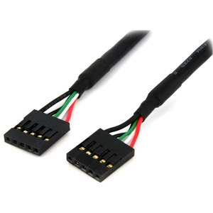 StarTech.com Câble - StarTech - IDC-5 - 45 cm - USB - F/F - Noir pas cher