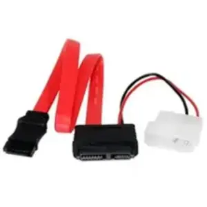 StarTech.com Câble adaptateur 90 cm Slimline SATA vers SATA avec alime... pas cher