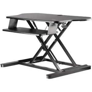 Poste de travail debout - StarTech.com - ARMSTSLG - Surface de travail 89 cm - Réglable en hauteur - Ergonomique pas cher