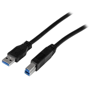 Comparateur de prix : Câble Certifié USB 3.0 A vers B - STARTECH.COM - 1 m - Noir