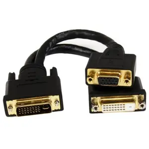 StarTech.com Câble répartiteur en Y / Adaptateur doubleur DVI-I (M) ve...Vendu parbol