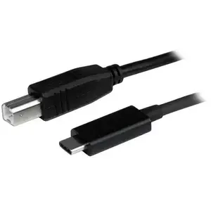 Comparateur de prix : StarTech.com STARTECH Câble USB 2.0 USB-C vers USB-B de 1 m - Cordon USB C vers B - Mâle / Mâle - Noir