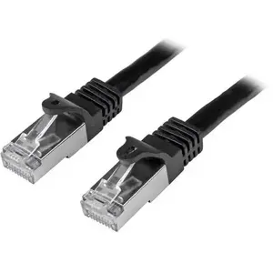 StarTech.com Câble réseau Cat6 blindé SFTP sans crochet - 50 cm Noir - Cordon Ethernet RJ45 anti-accroc - Câble patch (N6SPAT50CMBK) pas cher
