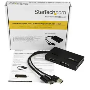 StarTech.com STARTECH Adaptateur HDMI à DP VGA DVI pas cher