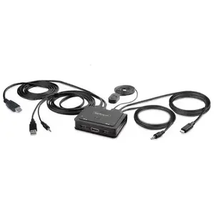 Commutateur kvm Startech Switch KVM C2-H46-UAC-CBL-KVM 1,8 m