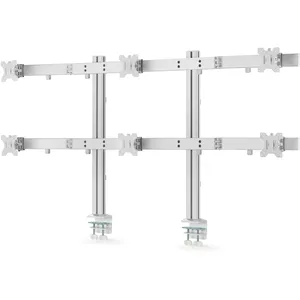 StarTech.com Six-Monitor Desk Mount w/ Crossbar, Up To 32" Screens/17.... pas cher