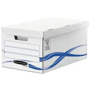 Fellowes Bankers Box Flip Top Maxi opbergbox Basic - A4 - 5pk - FSC pas cher