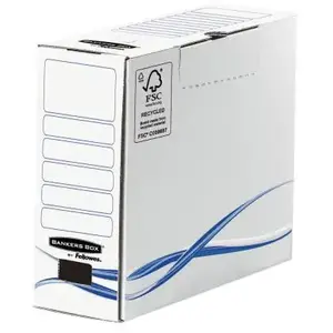 Fellowes Bankers Box Basic, transfer archiefdoos, ft A4+, rug van 10 cm 25 stuks pas cher