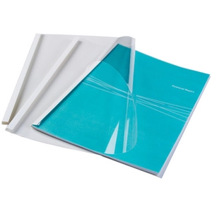 Fellowes Papier 9.53 mm 215.9 x 297.4 mm 90 feuilles noir, transparent... pas cher