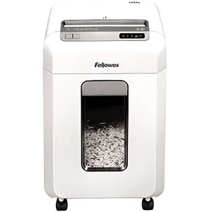 Fellowes Powershred 12Ms, destructeur de documents mini-coupe 12 feuil... pas cher