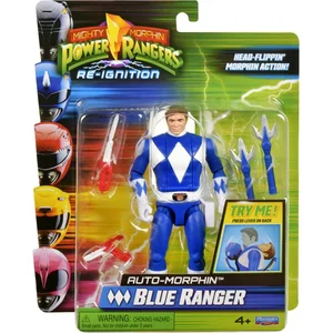 Power rangers Power Rangers Auto-Morphin Blue Ranger Figure pas cher