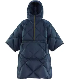 Therm-a-Rest, Unisexe, Vestes d'hiver, Honcho Poncho Down Outerspace Blue, Bleu, (Taille unique) pas cher