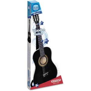 Bontempi Guitare classique en bois avec 6 cordes Noir 92 cm pas cher