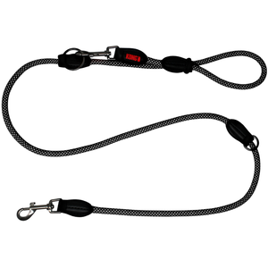 KONG Laisse réglable en corde noir chien pas cher
