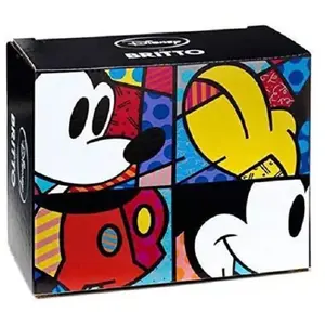 Figurine Cheshire Cat - Disney - Roméro Britto - Collection Pop - Rose pas cher