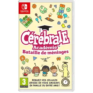 Nintendo Games Cérébrale Académie: Bataille De Méninges Fr Switch pas cher