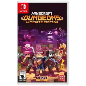 Nintendo Games Switch Minecraft Dungeons Ultimate Edition pas cher