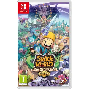 Snack World The Dungeon Crawl Gold Nintendo Switch Game pas cher