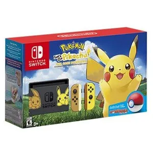 Nintendo Switch Pokémon Let's Go Pikachu! + Poke Ball pas cher