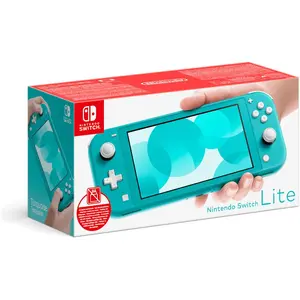 Nintendo Switch Lite turquoise - sans adaptateur, Console de jeu, Turq... pas cher