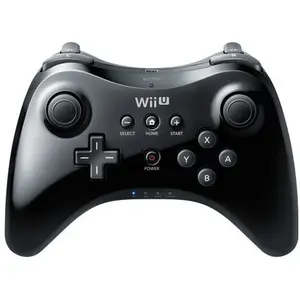 Nintendo Manette Classique Wii U Pro Noire pas cher